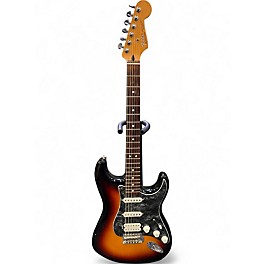 Used 2010 Fender Standard Stratocaster 3 Color Sunburst Solid Body Electric Guitar