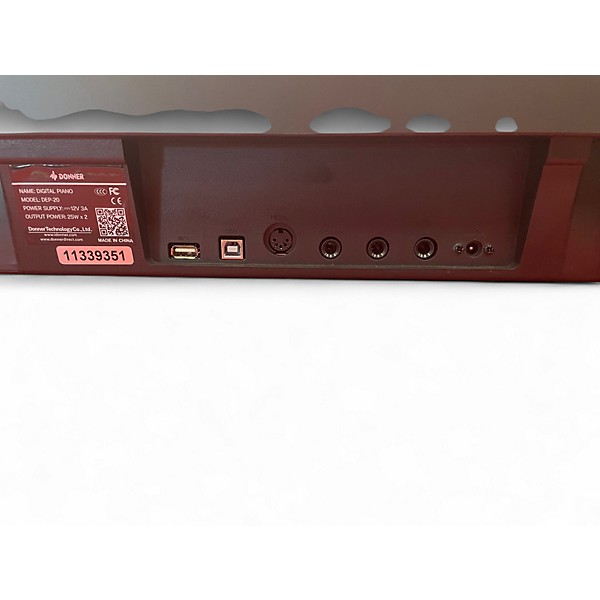 Used Donner Dep-20 Portable Keyboard