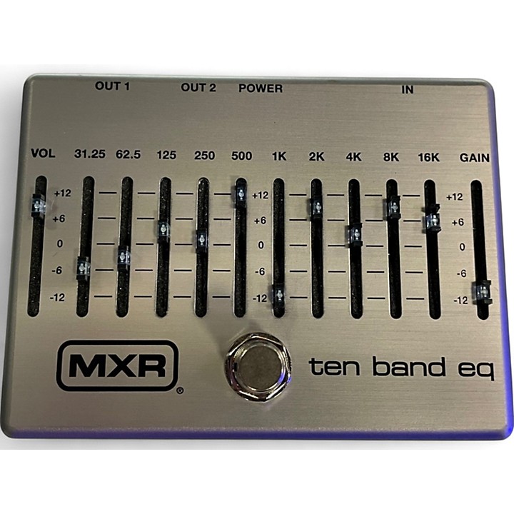 ギター MXR 10band EQ MXR 10 Band Equalizer Silver – United States