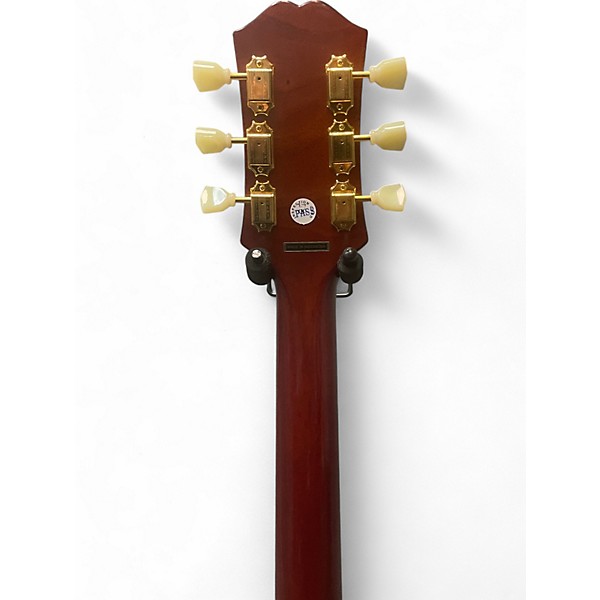 Used Epiphone HUMMINGBIRD MASTERBUILT Cherry Sunburst Acoustic Electric Guitar