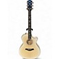 Used Taylor 614CE 50th Anniversary LTD White Edgeburst Acoustic Electric Guitar thumbnail