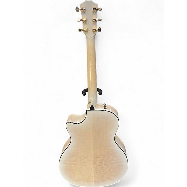 Used Taylor 614CE 50th Anniversary LTD White Edgeburst Acoustic Electric Guitar