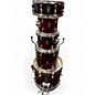 Used Yamaha 5 Piece Rydeen Wine Red Drum Kit thumbnail