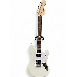 Used Squier Sonic Mustang HH Classic White Solid Body Electric Guitar