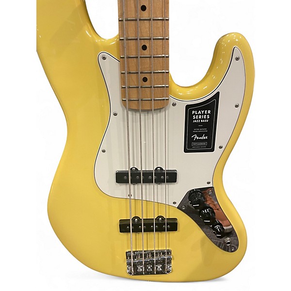 Used Fender Player Jazz Bass Buttercream Electric Bass