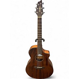 Used Breedlove Discovery Concert Cutaway Mahogany Acoustic Electric Guitar