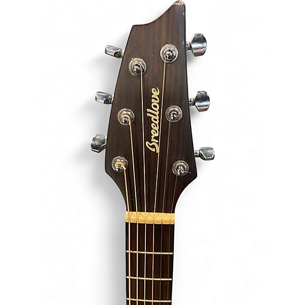 Used Breedlove Discovery Concert Cutaway Mahogany Acoustic Electric Guitar