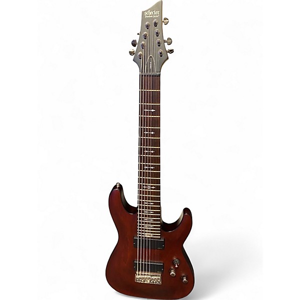 【希少】schecter OMEN-8 8弦ギター エレキギター Schecter Guitar Research OMEN-8 Electric Guitar Satin Walnut