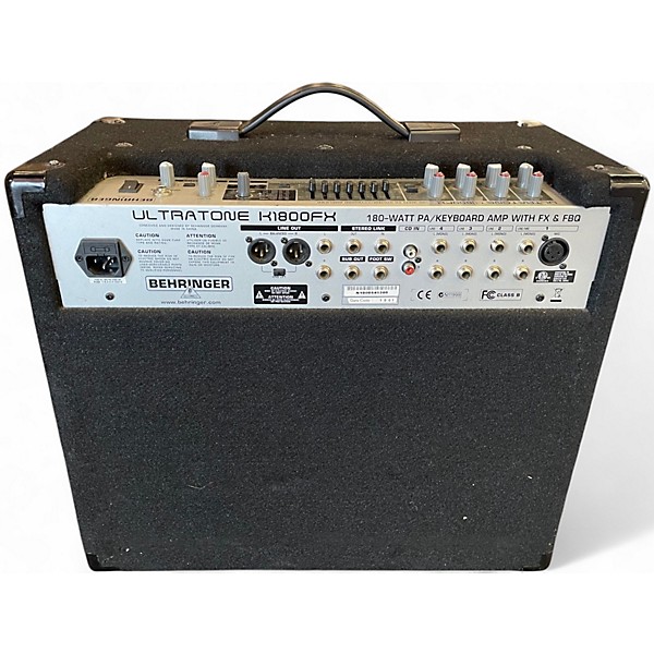 Used Behringer K1800FX 180W Keyboard Amp