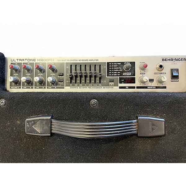 Used Behringer K1800FX 180W Keyboard Amp