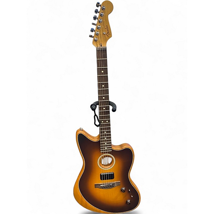 Used Fender Acoustasonic Player Jazzmaster 2 Color Sunburst