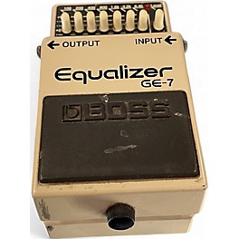 Used BOSS GE7 Equalizer Pedal