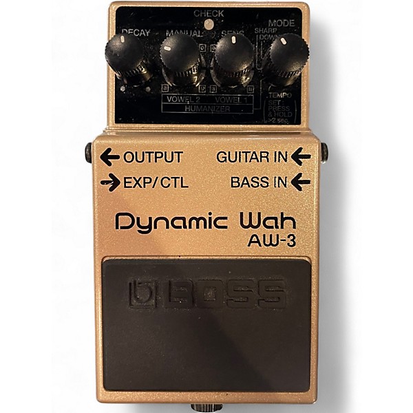 ベース BOSS AW-3 Used BOSS AW3 Dynamic Wah Effect Pedal | Guitar Center
