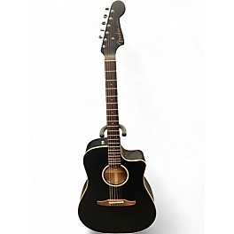 Used Fender REDONDO SPC  MATTE BLACK Acoustic Electric Guitar