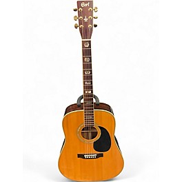 Used Cort EARTH 1000 Natural Acoustic Electric Guitar