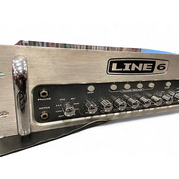 Used Line 6 HD400 Low Down  Bass Amp Head