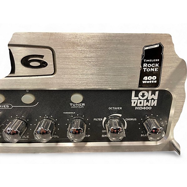 Used Line 6 HD400 Low Down  Bass Amp Head