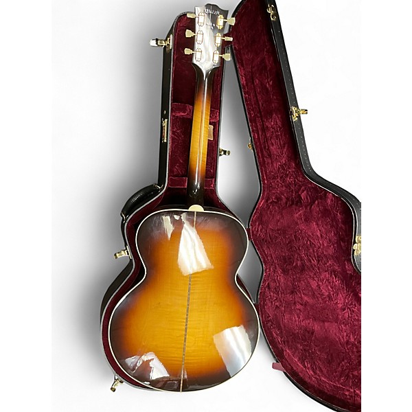 Used 2017 Gibson Bob Dylan SJ200 Players Edition Vintage Sunburst Acoustic Electric Guitar