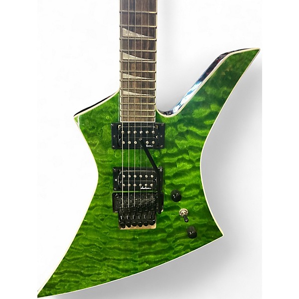 Used Jackson X Series Kelly KEXQ Transparent Green Solid