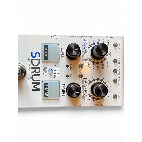 Used DigiTech SDRUM Auto-Drummer Pedal