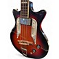 Vintage 1963 Airline Pocket Bass 2 Color Sunburst Electric Bass Guitar