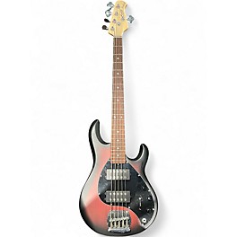 Used Sterling by Music Man Ray5 5 String Red Electric Bass Guitar