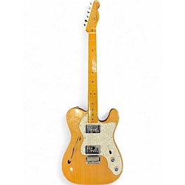 Used Squier Classic Vibe 70s Thinline Telecaster Natural Hollow Body Electric Guitar