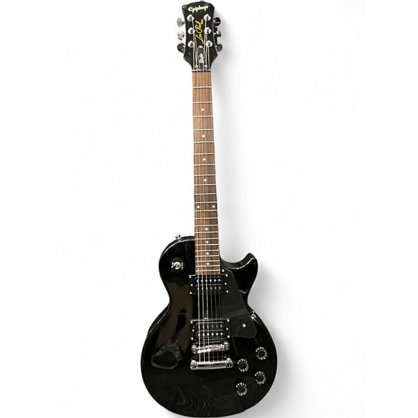 Used Epiphone Les Paul Studio Black Solid Body Electric