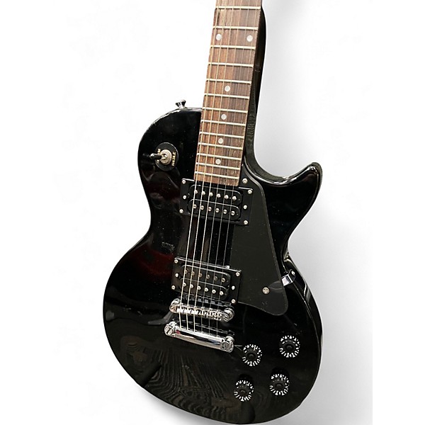 Used Epiphone Les Paul Studio Black Solid Body Electric