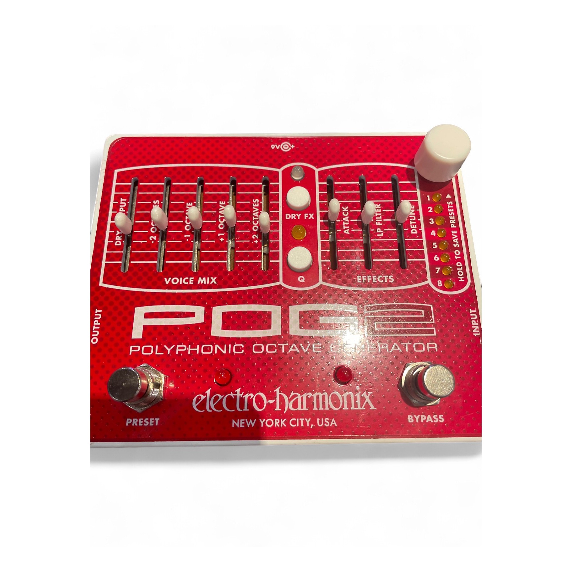 Used Electro-Harmonix Pog2 Polyphonic Octave Generator