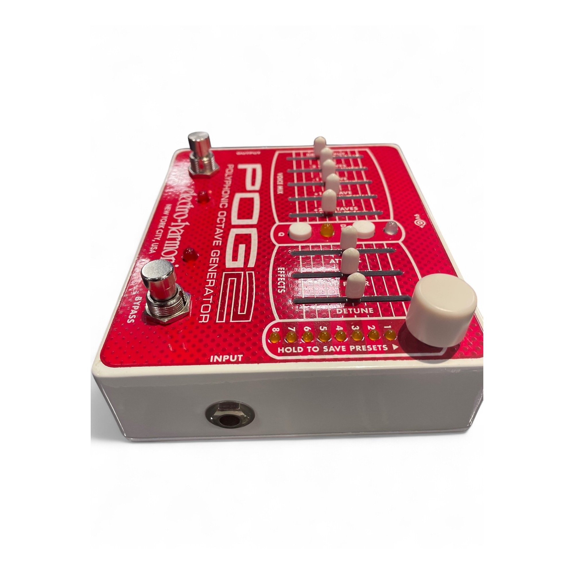 ギター electro-harmonix POG2 USED Electro-Harmonix POG2 Octave Guitar Effect Pedal for sale