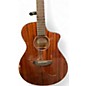 Used Breedlove Discovery Concert Cutaway Mahogany Acoustic Electric Guitar