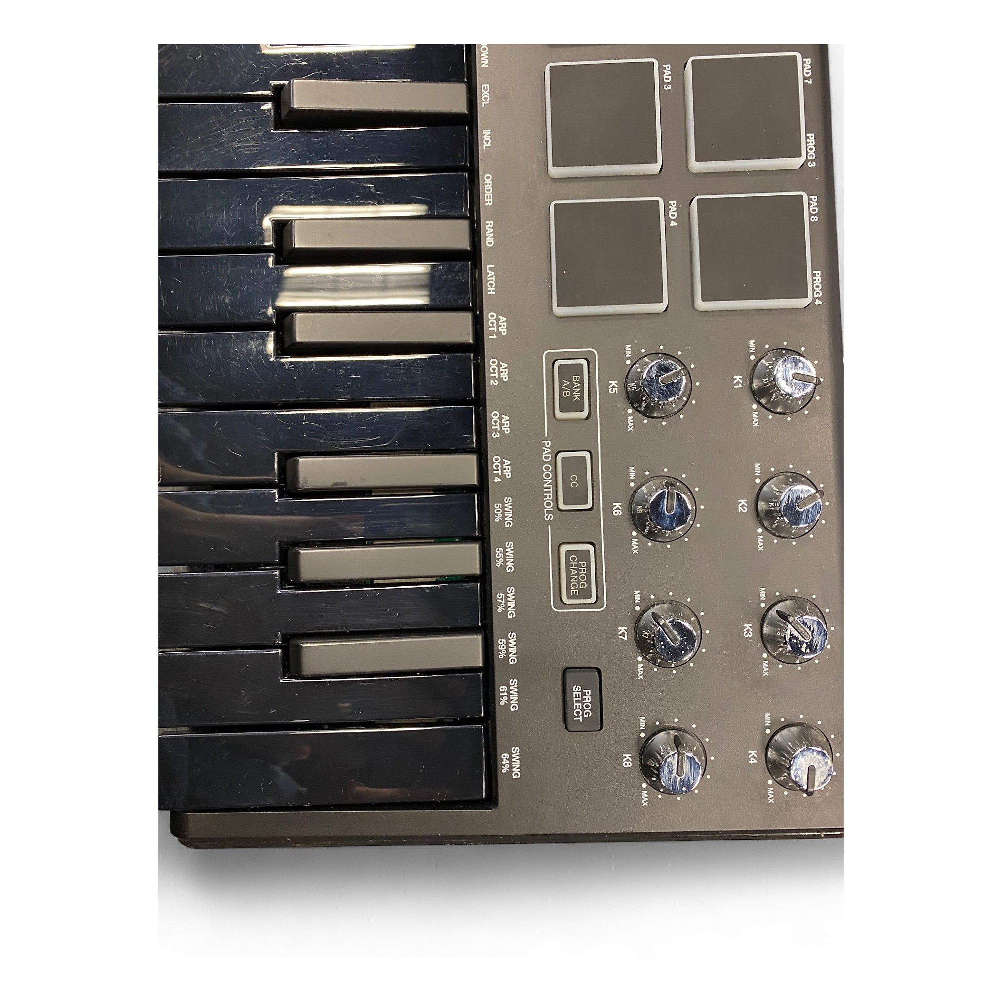 AKAI MPK mini新品未使用品 Akai Professional MPK Mini MK III Limited Edition Gray 25