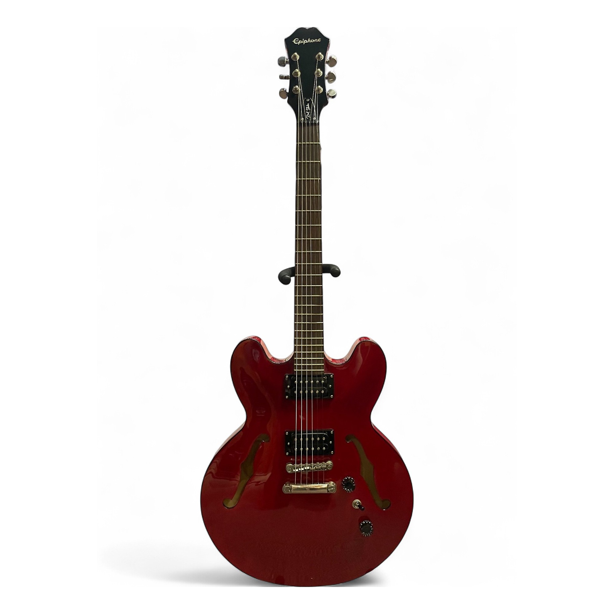 ギター Epiphone DOT CH Epiphone Dot - cherry Semi-hollow electric guitar