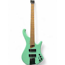 Used Ibanez EHB1000 - 4-String Ergonomic Headless Bass Matte Sea Foam Electric Bass Guitar