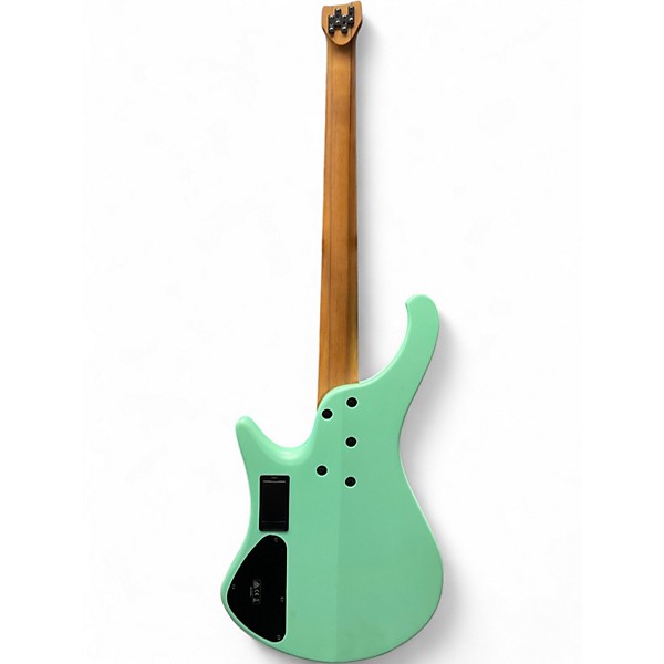 Used Ibanez EHB1000 - 4-String Ergonomic Headless Bass Matte Sea Foam Electric Bass Guitar