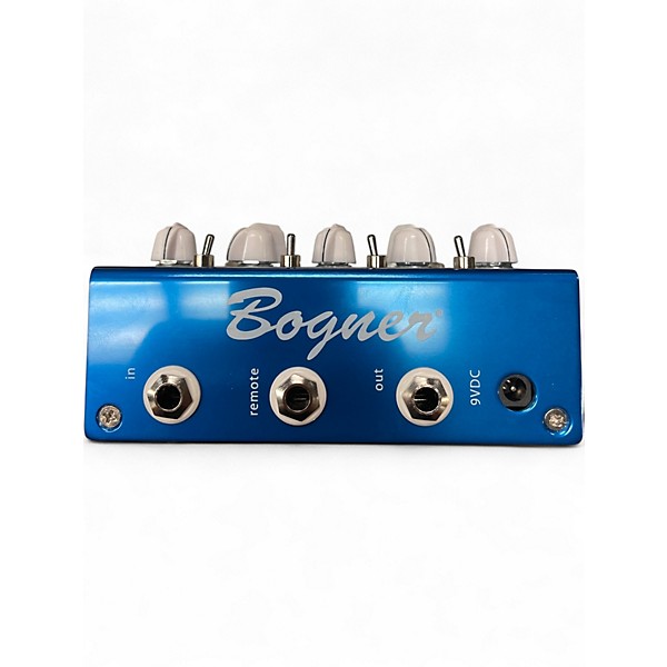 Used Bogner Ecstasy Blue Overdrive Effect Pedal