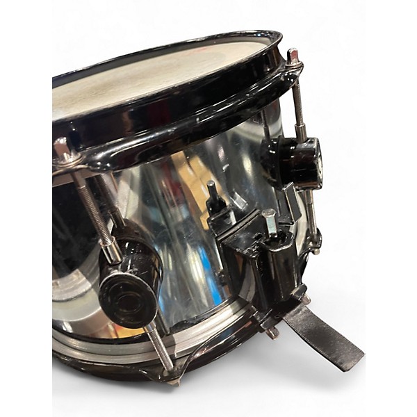 Used PDP by DW 10X7 Pacific Series Snare Chrome Silver Drum