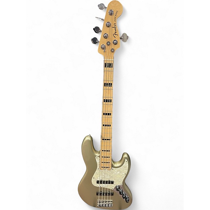 ベース fender elite jazz bass v champagne Used Fender American Elite Jazz Bass 5 String CHAMPAGNE