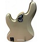 Used Fender American Elite Jazz Bass 5 String CHAMPAGNE Electric Bass Guitar