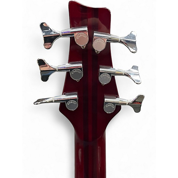 Used Carvin Icon 6P Black Cherry Electric Bass Guitar