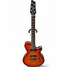 Used Godin LG HB 2 2 Color Sunburst Solid Body Electric Guitar