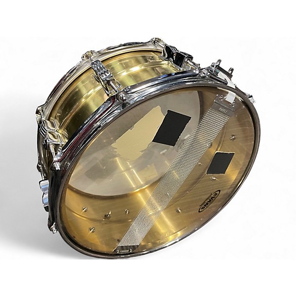 Used Ludwig 6.5X14 acro brass brass Drum