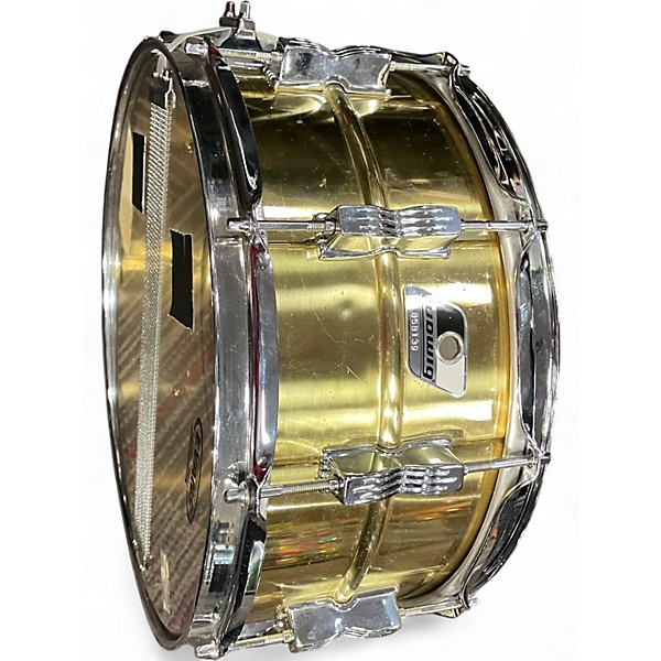 Used Ludwig 6.5X14 acro brass brass Drum