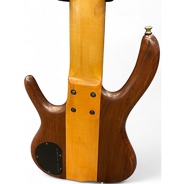 Used Ken Smith BSR6 6 String Walnut Electric Bass Guitar