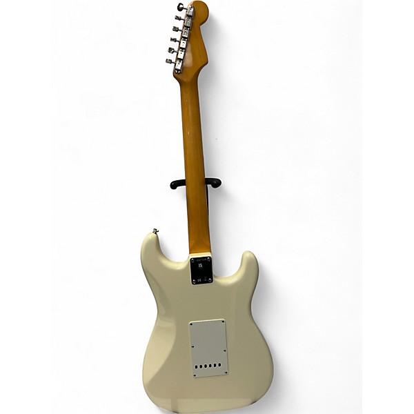 Used Fender American Vintage 1961 Stratocaster LH Olympic White Electric Guitar