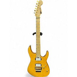 Used Charvel DK24 HHFR Dark Amber Solid Body Electric Guitar