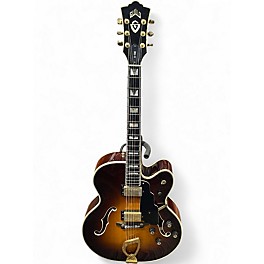 Vintage 1996 Guild X-700 Sunburst Hollow Body Electric Guitar