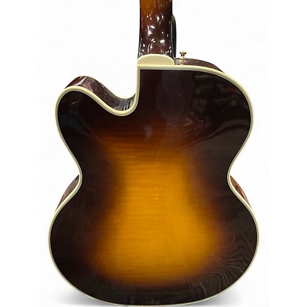 Vintage 1996 Guild X-700 Sunburst Hollow Body Electric Guitar