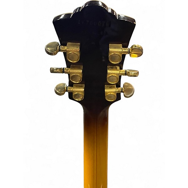 Vintage 1996 Guild X-700 Sunburst Hollow Body Electric Guitar
